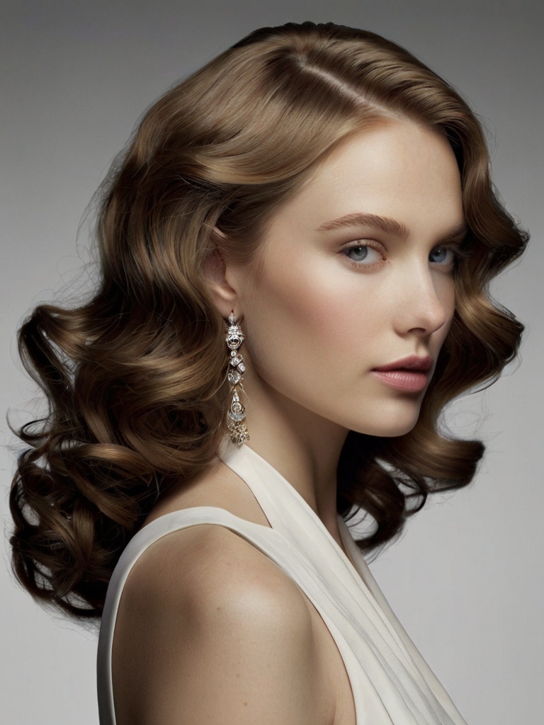 Hot Hair Styles: Twisted Half-Updo