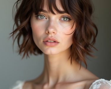 Collarbone Length Hair: Asymmetrical Lob