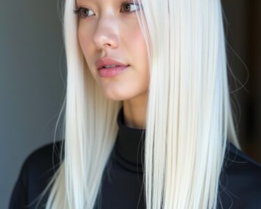 Platinum Blonde Hair Color Ideas Fresh New Look: Platinum with Textured Bob