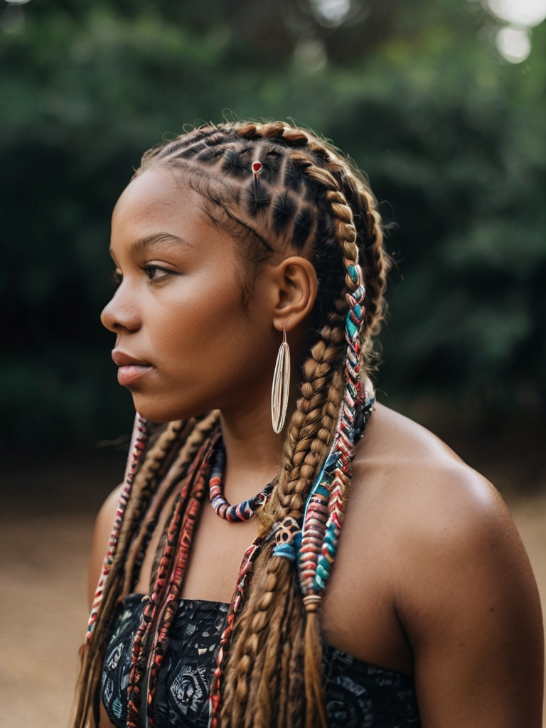The Latest Hair Braids: Jumbo Box Braids