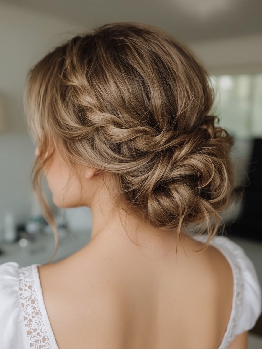 Guest Hair: Half-Up with Voluminous Curls