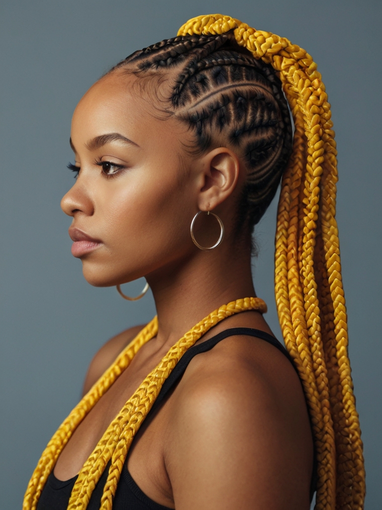 The Latest Hair Braids: Distressed Faux Locs