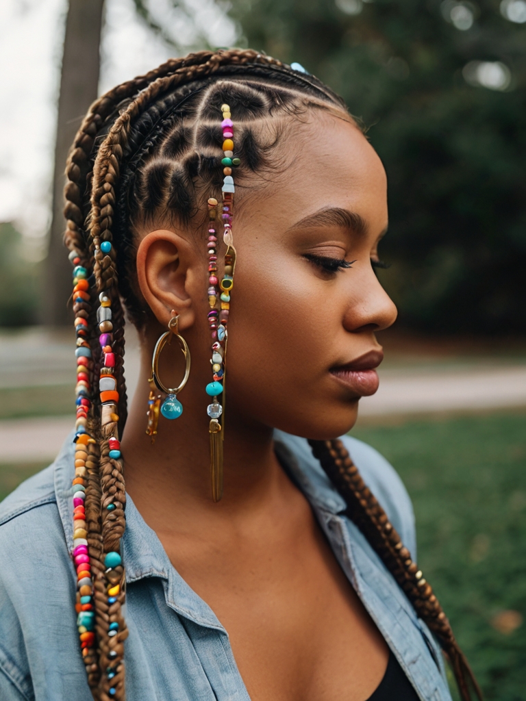 The Latest Hair Braids: Medium Box Braids